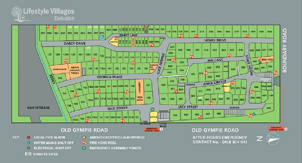LIFESTYLE PARKS Lifestyle Park Dakabin Location