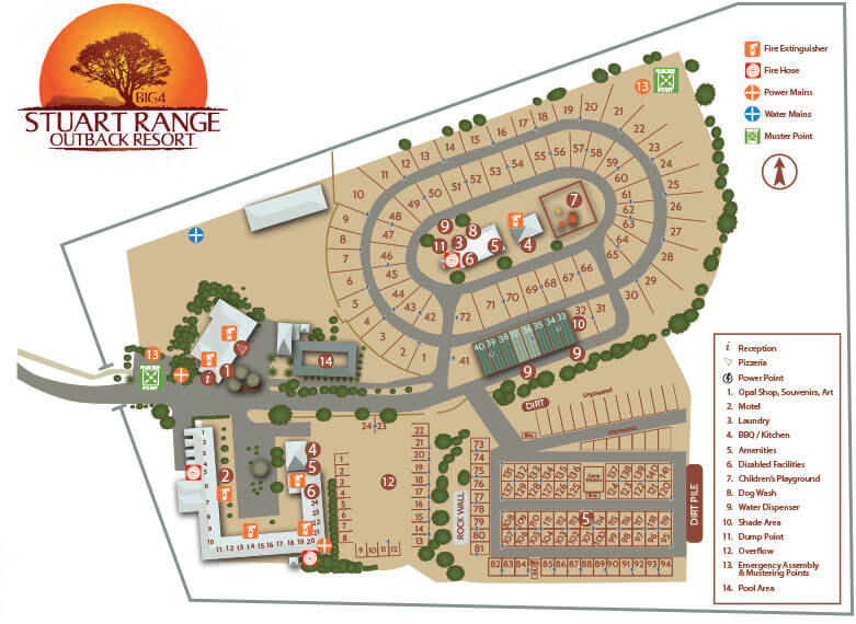 Stuart Pedy Stuart Range Map